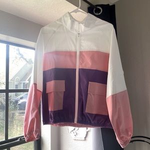 SHEIN White, Purple and Pink Jacket